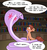 Size: 816x877 | Tagged: safe, artist:defilerzero, twilight sparkle, oc, oc:flint, cobra, earth pony, pony, snake, g4, blushing, book, coil seduce, coils, duo, female, library, male, open mouth, seduction, species swap, speech bubble, sweat, tail seduce, twilight snakle