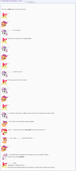 Size: 873x1958 | Tagged: safe, artist:dziadek1990, apple bloom, scootaloo, sweetie belle, earth pony, pony, g4, bad idea, bored, conversation, cutie mark crusaders, dialogue, emote story, emote story:a preferable alternative, emote story:two storylines collide, emotes, fire, hungry, impatient, reddit, slice of life, stuck, text, tree, waiting