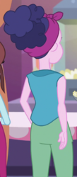 Size: 273x624 | Tagged: safe, screencap, coral pink, equestria girls, equestria girls specials, g4, mirror magic, ass, background human, butt, cropped, female, rear view