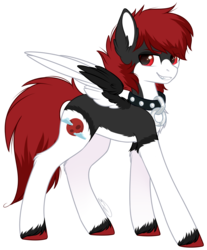 Size: 1173x1414 | Tagged: safe, artist:doekitty, oc, oc only, oc:umbra moon, hybrid, pony, werewolf, commission, signature, simple background, solo, transparent background