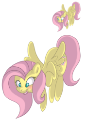 Size: 600x849 | Tagged: safe, artist:maylee, fluttershy, pony, g4, blushing, female, simple background, solo, transparent background