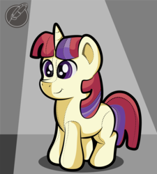 Size: 1580x1756 | Tagged: safe, artist:littletigressda, moondancer, pony, g4, female, filly, filly moondancer, plushie, solo