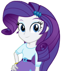 Size: 339x397 | Tagged: safe, artist:thebar, derpibooru exclusive, rarity, equestria girls, g4, my little pony equestria girls: rainbow rocks, clothes, female, looking at you, simple background, skirt, smiling, solo, transparent background