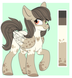 Size: 1024x1099 | Tagged: safe, artist:daydreamsyndrom, oc, oc only, oc:mika, pony, heterochromia, reference sheet, solo