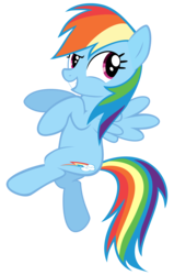 Size: 4000x6300 | Tagged: safe, artist:xboomdiersx, rainbow dash, pony, g4, griffon the brush off, .svg available, absurd resolution, female, simple background, solo, svg, transparent background, vector