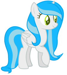 Size: 1024x1145 | Tagged: safe, artist:cindystarlight, oc, oc only, oc:blue moon, alicorn, pony, colored pupils, female, mare, raised hoof, simple background, solo, transparent background