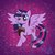 Size: 894x894 | Tagged: safe, artist:doppiad-doubled, twilight sparkle, alicorn, pony, g4, book, female, solo, twilight sparkle (alicorn)