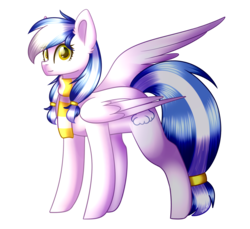 Size: 1571x1440 | Tagged: safe, artist:despotshy, oc, oc only, oc:marina, pegasus, pony, clothes, scarf, simple background, solo, transparent background