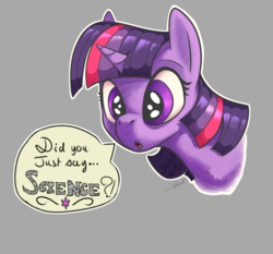 Size: 3430x3200 | Tagged: safe, artist:silverhopexiii, twilight sparkle, pony, g4, cute, female, high res, nerd, science, solo, speech bubble, that pony sure does love science, twiabetes