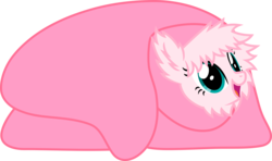 Size: 5000x2954 | Tagged: safe, artist:weegeestareatyou, oc, oc only, oc:fluffle puff, pony, .svg available, blanket, blanket burrito, cute, flufflebetes, high res, simple background, solo, transparent background, vector