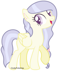 Size: 1024x1267 | Tagged: safe, artist:cindystarlight, oc, oc only, oc:yellony, pegasus, pony, female, mare, simple background, solo, transparent background