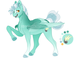 Size: 1100x833 | Tagged: safe, artist:bijutsuyoukai, oc, oc only, oc:storm bolt, pegasus, pony, female, mare, offspring, parent:lightning dust, parent:thunderlane, parents:thunderdust, raised hoof, reference sheet, simple background, solo, transparent background