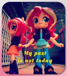 Size: 1821x2048 | Tagged: safe, artist:lucaspratt, sunset shimmer, equestria girls, g4, my past is not today, doll, equestria girls minis, eqventures of the minis, irl, photo, toy
