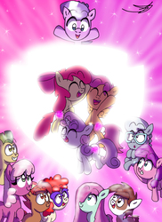 Size: 5100x7014 | Tagged: safe, artist:ringteam, apple bloom, bubblegum brush, button mash, carrot crunch, cheerilee, diamond tiara, lily longsocks, pipsqueak, scootaloo, silver spoon, sweetie belle, twist, earth pony, pony, crusaders of the lost mark, g4, absurd resolution, colt, cutie mark, cutie mark crusaders, female, filly, foal, male, mare, the cmc's cutie marks