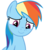 Size: 6796x7811 | Tagged: safe, artist:paganmuffin, rainbow dash, pegasus, pony, campfire tales, g4, absurd resolution, cute, dashabetes, female, mare, simple background, sitting, solo, transparent background, vector