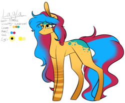 Size: 2064x1708 | Tagged: safe, artist:sweetmelon556, oc, oc only, oc:layla, earth pony, pony, female, mare, reference sheet, simple background, solo, transparent background