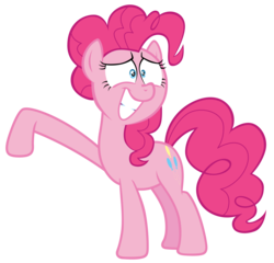 Size: 7300x7000 | Tagged: safe, artist:tardifice, pinkie pie, earth pony, pony, g4, rock solid friendship, absurd resolution, female, mare, simple background, solo, transparent background, vector