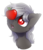 Size: 1573x1841 | Tagged: safe, artist:starlyfly, oc, oc only, oc:dusty fang, bat pony, pony, apple, balancing, bust, cheek fluff, chest fluff, colored pupils, cute, female, fluffy, food, mare, open mouth, pleading, ponies balancing stuff on their nose, portrait, simple background, solo, transparent background