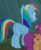 Size: 371x447 | Tagged: safe, screencap, rainbow dash, pony, campfire tales, g4, bug bite, butt, cropped, fly-der bite, plot