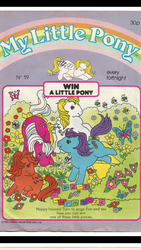 Size: 720x1280 | Tagged: safe, official comic, gypsy (g1), honeycomb, hopscotch, snowflake (g1), pony, comic:my little pony (g1), g1, official, comic, cover