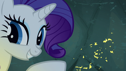 Size: 1280x720 | Tagged: safe, screencap, rarity, pony, campfire tales, g4, gold
