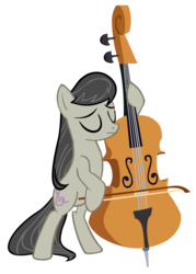 Size: 2147x3000 | Tagged: safe, artist:joltage, octavia melody, earth pony, pony, g4, cello, female, high res, missing accessory, musical instrument, simple background, solo, transparent background