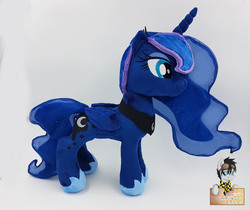 Size: 2988x2512 | Tagged: safe, artist:epicrainbowcrafts, princess luna, pony, g4, high res, irl, photo, plushie, solo