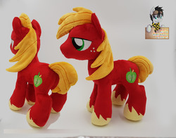 Size: 3572x2800 | Tagged: safe, artist:epicrainbowcrafts, big macintosh, earth pony, pony, g4, high res, irl, photo, plushie, solo