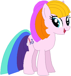 Size: 349x373 | Tagged: safe, artist:selenaede, artist:user15432, toola-roola, earth pony, pony, friendship is magic, g3, g4, base used, g3 to g4, generation leap, solo