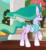 Size: 443x478 | Tagged: safe, screencap, mistmane, pony, campfire tales, g4, butt, clothes, cropped, curved horn, female, horn, plot, solo