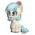 Size: 894x894 | Tagged: safe, artist:pastelflakes, coco pommel, earth pony, pony, g4, :p, cocobetes, cute, female, missing accessory, silly, silly pony, solo, tongue out