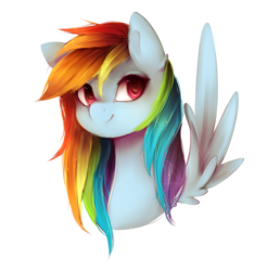 Size: 1617x1639 | Tagged: safe, artist:nutellaakanutella, rainbow dash, pegasus, pony, g4, female, mare, multicolored hair, simple background, smiling, solo, transparent background, white outline