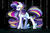 Size: 1800x1200 | Tagged: safe, artist:togeticisa, rarity, pony, unicorn, g4, female, mare, multicolored hair, rainbow power, solo