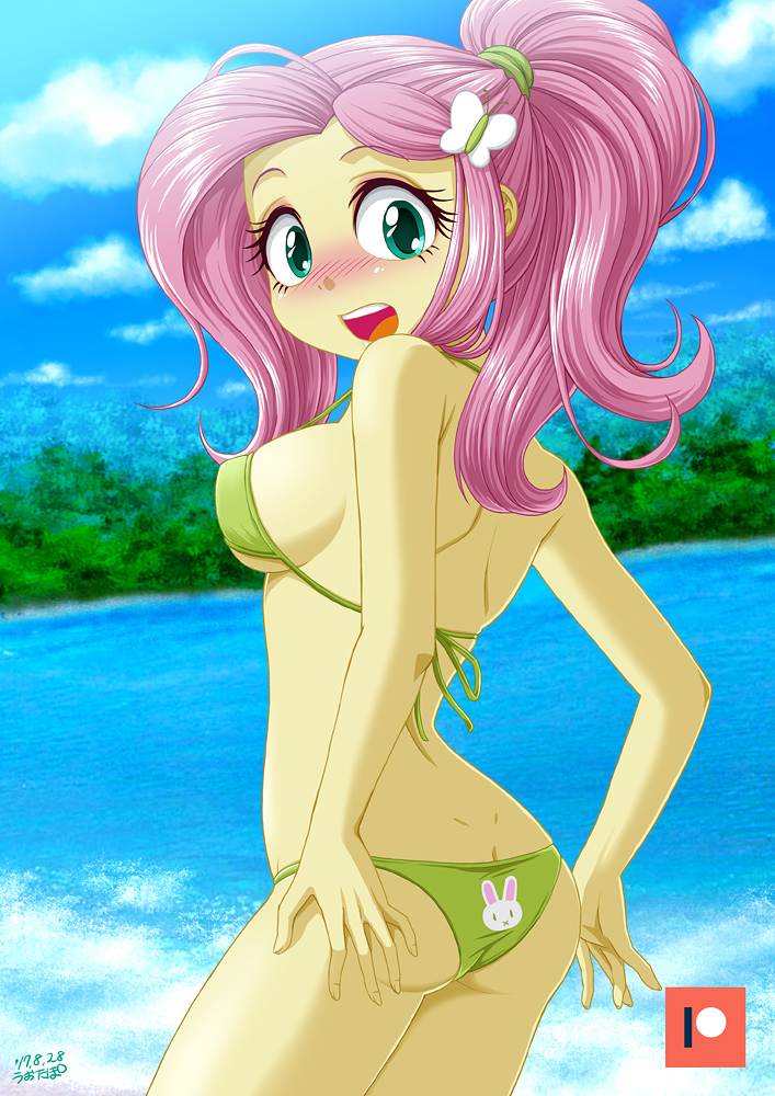 My Little Pony Bikini Porn - 1521878 - suggestive, alternate version, artist:uotapo, fluttershy, rabbit,  equestria girls, adorasexy, alternate hairstyle, ass, beautiful,  beautisexy, bikini, bikini babe, blushing, breasts, busty fluttershy, butt,  buttcrack, clothes, colored pupils 