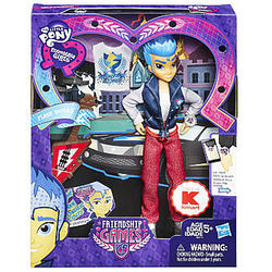 Size: 333x333 | Tagged: safe, flash sentry, equestria girls, g4, my little pony equestria girls: friendship games, box, doll, equestria girls logo, looking at you, male, merchandise, solo, toy