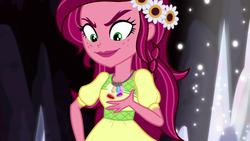 Size: 1280x720 | Tagged: safe, screencap, gloriosa daisy, equestria girls, g4, legend of everfree, female, magical geodes, solo