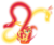 Size: 6000x5094 | Tagged: safe, artist:orin331, sunset shimmer, dragon, hybrid, phoenix, pony, unicorn, campfire tales, g4, absurd resolution, cute, dragon spirit, female, fiery shimmer, fire, fire magic, glowing horn, horn, looking up, magic, magic dragon, mare, open mouth, raised hoof, shimmerbetes, simple background, smiling, transparent background