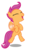 Size: 3000x4947 | Tagged: safe, artist:splintered-pencil, scootaloo, pegasus, pony, g4, buzzing wings, cute, cutealoo, eyes closed, female, filly, solo