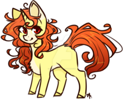 Size: 1024x831 | Tagged: safe, artist:slightdream, oc, oc only, pony, unicorn, female, mare, simple background, solo, transparent background, watermark