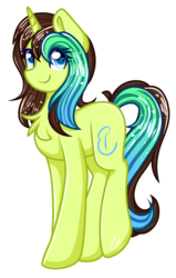 Size: 934x1469 | Tagged: safe, artist:sketchyhowl, oc, oc only, oc:equine palette, pony, unicorn, female, mare, simple background, solo, transparent background