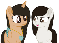 Size: 609x448 | Tagged: safe, artist:cindystarlight, oc, oc only, alicorn, earth pony, pony, g4, base used, female, mare, movie accurate, simple background, transparent background