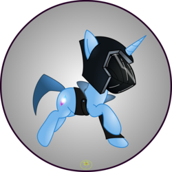 Size: 5000x5000 | Tagged: safe, artist:lakword, oc, oc only, oc:azure, pony, unicorn, absurd resolution, helmet, running, simple background, solo, transparent background