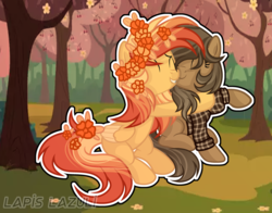 Size: 2238x1753 | Tagged: safe, artist:teepew, oc, oc only, earth pony, pegasus, pony