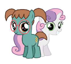 Size: 960x868 | Tagged: safe, sweetie belle, pony, g4, 321 penguins, voice actor joke