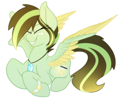 Size: 2000x1628 | Tagged: safe, artist:aegann, oc, oc only, oc:akane, pony, eyes closed, simple background, solo, transparent background