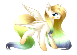 Size: 2038x1440 | Tagged: safe, artist:despotshy, oc, oc only, oc:brillare, alicorn, pony, alicorn oc, female, mare, simple background, solo, transparent background