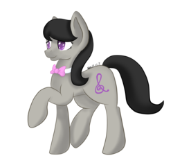 Size: 3454x3110 | Tagged: safe, artist:xaik0x, octavia melody, earth pony, pony, g4, backwards cutie mark, female, high res, mare, simple background, solo, transparent background