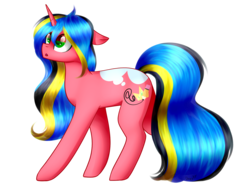 Size: 1882x1440 | Tagged: safe, artist:despotshy, oc, oc only, oc:ali, pony, unicorn, female, mare, simple background, solo, transparent background