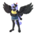 Size: 6000x6000 | Tagged: safe, artist:amazing-artsong, oc, oc only, oc:cloudy night, pegasus, anthro, unguligrade anthro, abs, absurd resolution, anthro oc, clothes, female, hoof feet, mare, short shirt, shorts, simple background, solo, spread wings, transparent background, wings