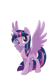 Size: 1184x1679 | Tagged: safe, twilight sparkle, alicorn, pony, g4, my little pony: the movie, cardboard twilight, female, mare, simple background, solo, transparent background, twilight sparkle (alicorn)